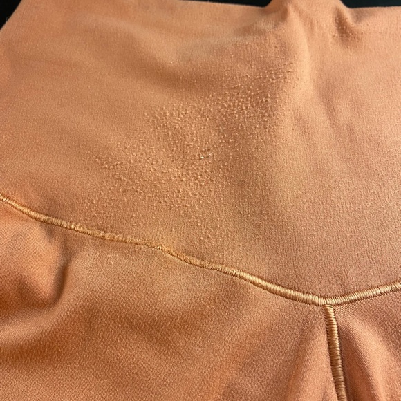 Offline Real Me High Waisted Cross Over Legging Dusty Peach - Picture 6 of 6